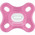 MAM Comfort Physiological Pacifier +0m Pink Set of 2 + Storage Box - Image 3
