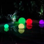 LUMISKY - Floating LED wireless light ball - multicolored dimmable BOBBY - Ø50cm with remote control and induction base - Image 5