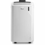 DELONGHI PAC EM82K.1 Mobile Air Conditioner - 2400W - Fan and Dehumidifier - 3 Speeds - R290 Gas - 9,400 Btu/h