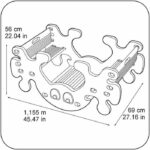 FEBER - 800010242 - 2 in 1 picnic table rocking game - Image 6