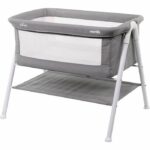 NANIA HILLARY baby cradle - From birth - 9 Kg max - 3cm thick mattress included - Storage space under the cradle