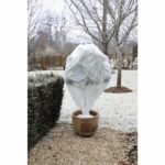 NATURE Set of 3 winter cover 30 g / m² - H 75 x Ø 48 cm - White - Image 3