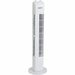 OCEANIC column fan - 45W - Height 78 cm - 3 speeds - oscillating - WHITE - White
