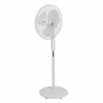 OCEANIC Pedestal fan - 45 W - Ø 44 cm - 3 speeds - Oscillating - Tilting - White – Bild 2