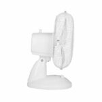 Table fan OCEANIC - 30W - Diameter 23 cm - 2 speeds - Oscillating - White – Bild 3