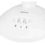Table fan OCEANIC - 30W - Diameter 23 cm - 2 speeds - Oscillating - White – Bild 4