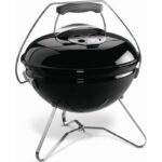 WEBER Premium Smokey Joe Premium Charcoal Barbecue Ø37 cm - Chrome Steel - Black