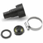 KÄRCHER Adapter 1 (25.4 mm) / 3/4 (19 mm) with non-return valve for G1 outlet