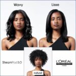 Steampod 3.0 - Thick Hair Pack: Professional Steam Straightener + Vapo-Active Smoothing Cream + Finishing Serum
