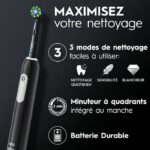 Oral-B Pro Series 1 Black Electric Toothbrush, 2 Brush Heads, Designed by Braun - Image 5