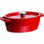 PYREX Slow Cook oval casserole 5.8 L red - Image 2