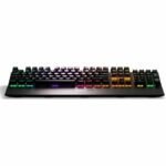 Gaming Keyboard - AZERTY - STEELSERIES - Apex 7 Red Switch - With Numeric Keypad - Backlit - Black - Image 3
