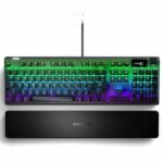 Gaming Keyboard - AZERTY - STEELSERIES - Apex 7 Red Switch - With Numeric Keypad - Backlit - Black - Image 4