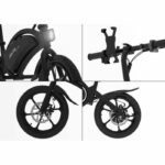 Electric balance bike - URBANGLIDE - 160 BLACK - 36V - 350W - 16 tires - Range 18KM - Max speed 25KM/h - Image 2