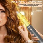5 in 1 Handle Foldable Hair Dryer Portable Multifunctional Home Hair Dryer Styling Air Culer Wand Hair Straightener Brush Blow - Image 4