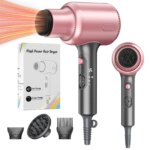 Hair Dryer, Blown Away Ionic Hair Dryer for Curly Hair with Diffuser, 1600W Fast Drying Blow Dryer with Ceramic Technology