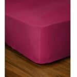 Fitted sheet - LOVELY HOME - LH71608 - 160x200+35 cm - Fuchsia - Image 4