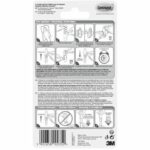 3M Brushed Nickel Decorative Metal Hook - Medium Model - Image 2