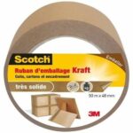 3M Kraft Packaging Adhesive Tape - 50mx48mm