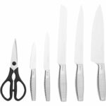 Knife Block - NINJA FOODI - StaySharp K32006EUUK - With Sharpener - Knife Set - 6 Sharp Pieces - Black - Image 3