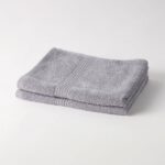 TODAY Essential – Set of 2 hand towels 50×90 cm 100% Cotton steel color