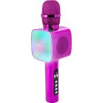 BIGBEN Party - All-in-one Bluetooth microphone - Sound and light effects - Pink - Image 5