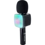 BIGBEN Party Bluetooth Karaoke Microphone – Sound and light effects – Black