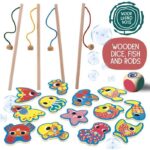 Magnetic Fish Fun - wooden learning game - based on the Montessori method - LISCIANI - Image 3