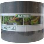 Garden edging - NATURE - Grey - Recycled PE, thickness 3 mm - H15 cm x 10 m - 10 Grey anchors - H26.7 x 1.9 x 1.8 cm - Image 4