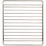 Wpro Expandable stainless steel grid for ovens and refrigerators – adjustable width from 35 to 56 cm